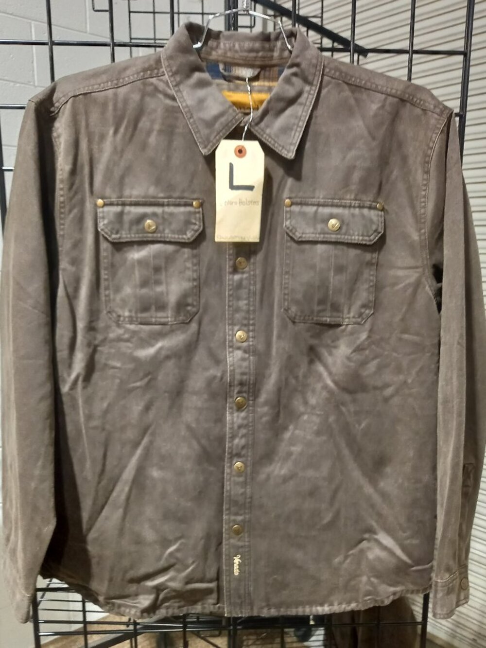 Bountyman Concealed Carry Shirt Jacket - Brown | Large - Picture 2 of 6